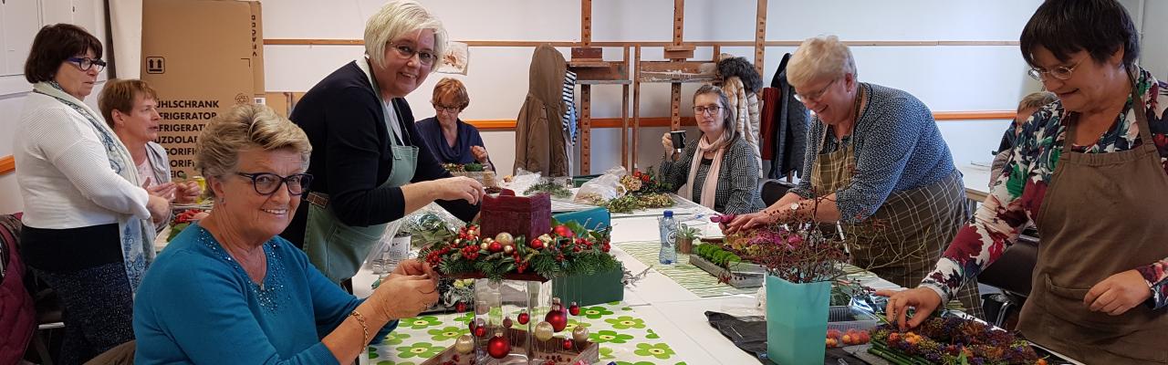 Evenementfoto Florale kunst - natuurlijke materialen