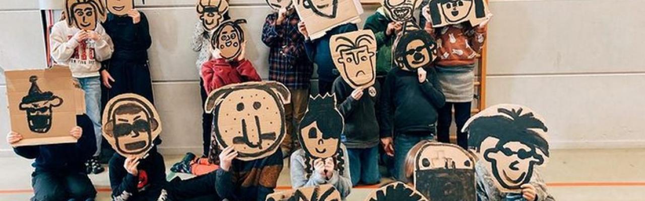 Evenementfoto De carnavalsbrigade: carnavaleske creaworkshop voor kind én grote vri(e)nd, workshop voormiddag